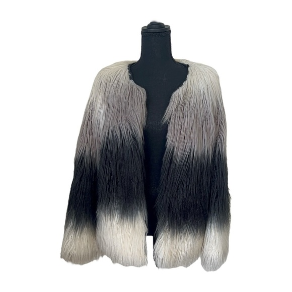 Faux fur coat - size M - Picture 6 of 12
